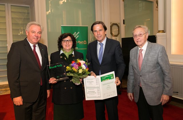 Kürzlich erhielt die Gemeinde St. Georgen am Kreischberg mit Regierungskommissärin Cäcilia Spreitzer den dritten Preis "Zukunftsgemeinde Steiermark". Foto: KK