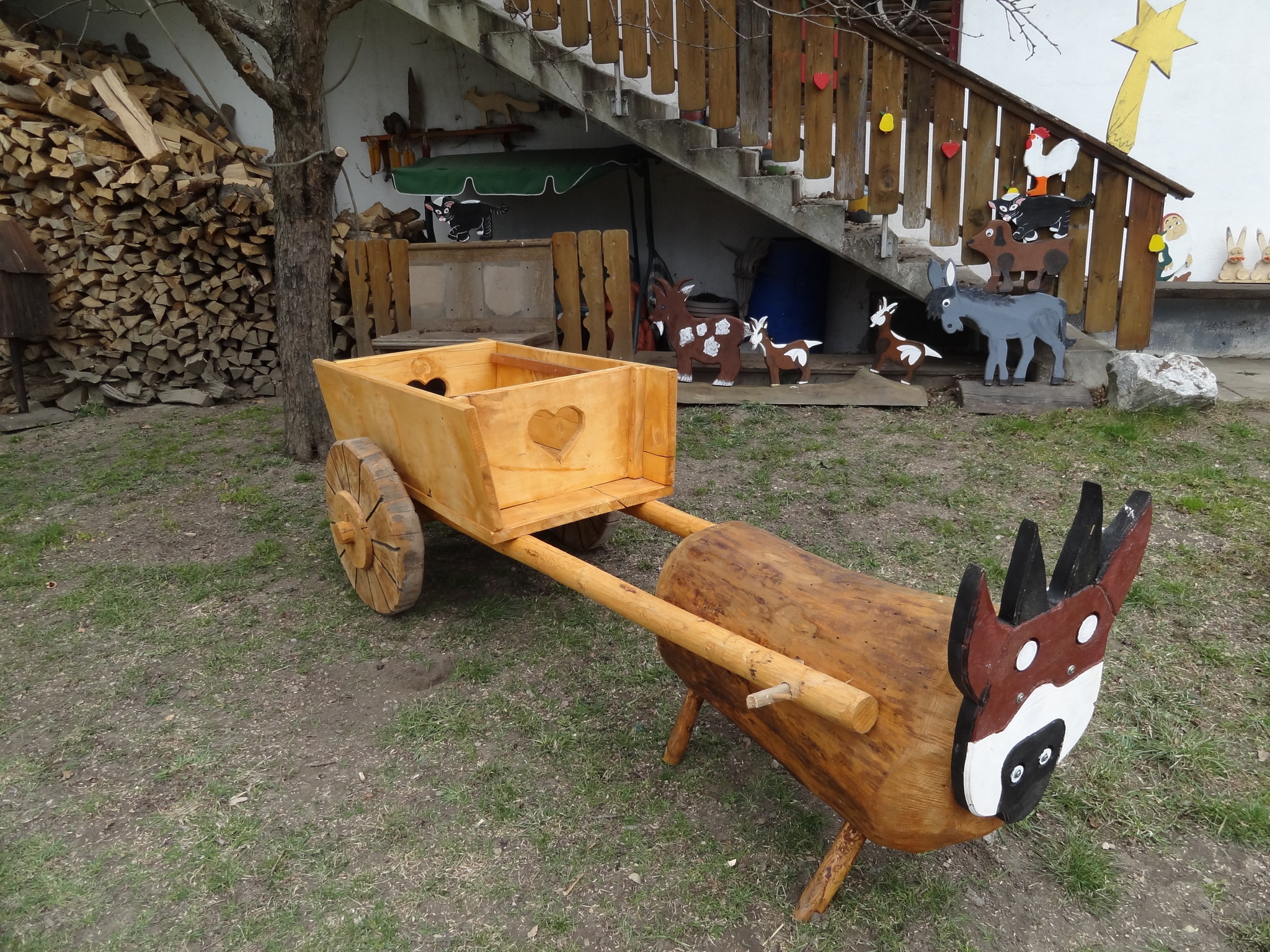 Wir fahren mit dem Ochsenkarren.... Spittal