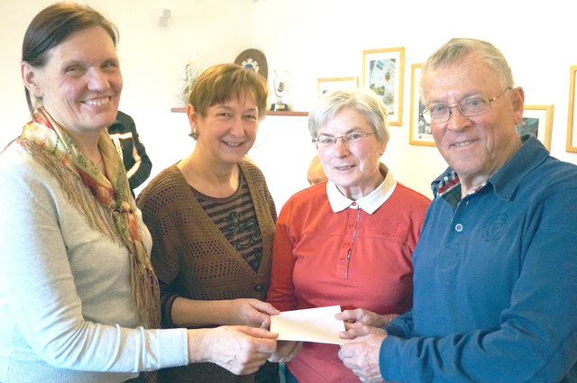 Gudrun Merle, Rita Guschelbauer, Ingrid und Walter Bastl (v. l.).