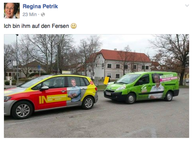 die werden wohl nicht gemeinsam auf Wahlkampftour gehen…