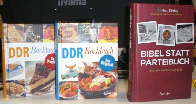 Ein Teil der mitgebrachten Exponate .....