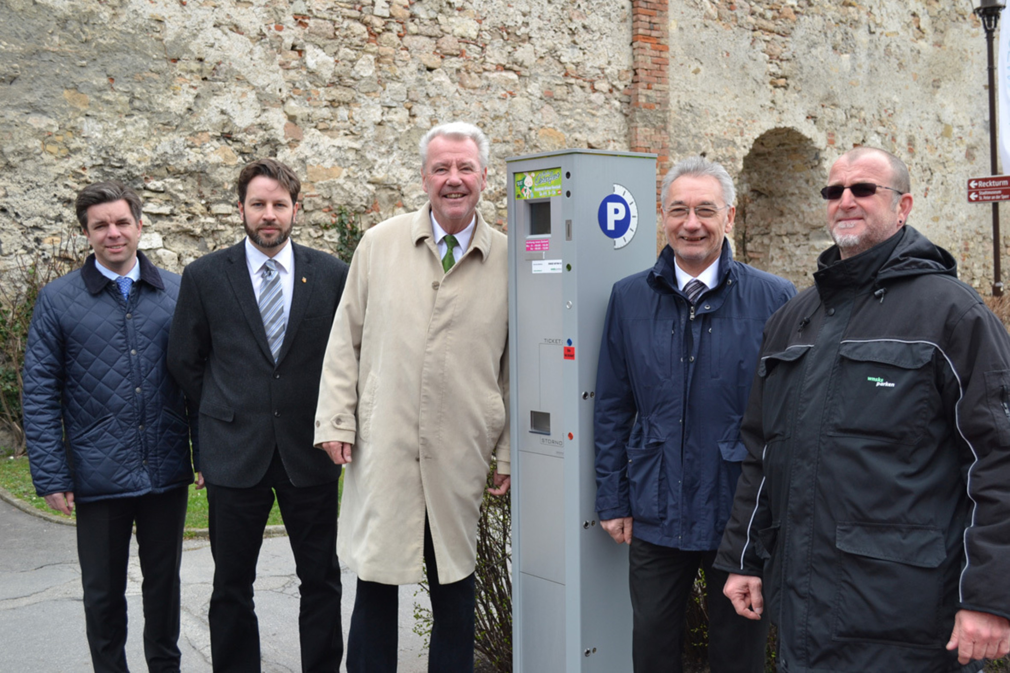 Erinnerungsfunktion und Gutscheine für Parker Wiener Neustadt