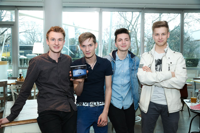 Beim bz-Talk im Hotel Daniel: Alexander Putz, Thomas Schneider, Tobias Fellinger und Kevin Lehr (v.l.). Es fehlt: Matthias Kalcher.