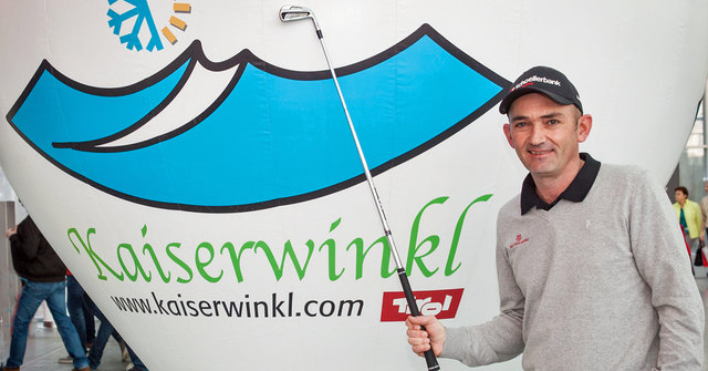 Profi-Golfer Markus Brier fühlt sich wohl im Kaiserwinkl. | Foto: Foto: Reza Sarkari