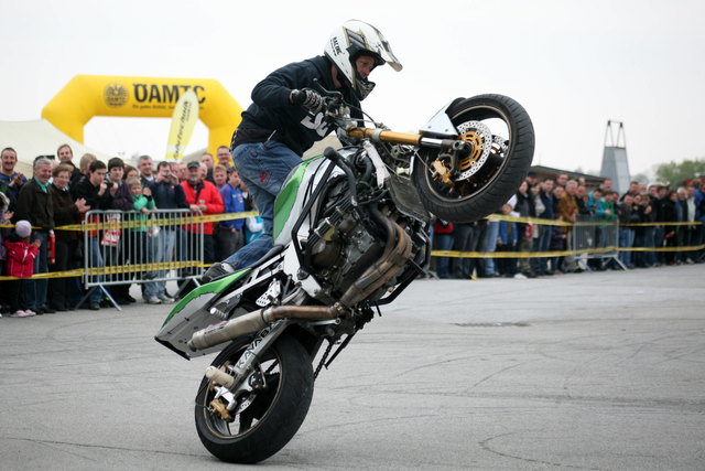 Stunts und Action erwartet die Besucher wieder am Freigelände.