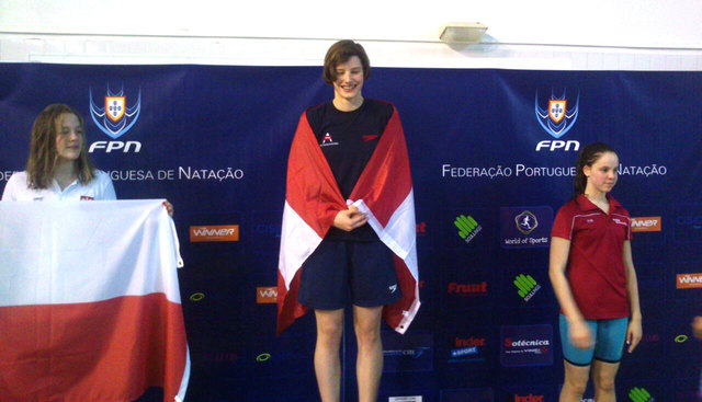 Gold für Franziska Ruttenstock über 100 m Schmetterling