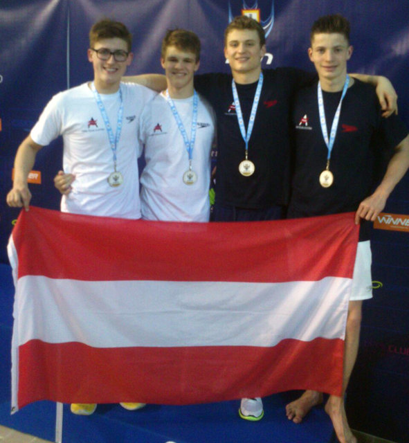 2 x Bronze für Patrik Lenzeder mit der Auswahlmannschaft des OSV