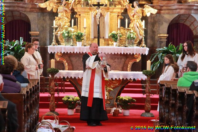 Speisensegnung Pfarrkirche Heiligenkreuz