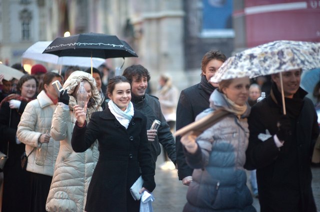 So wie hier bei einem Event der ARA soll auch beim Song Contest der Müll fein säuberlich getrennt werden. Foto: ARA/Florian Auer | Foto: ARA Florian Auer