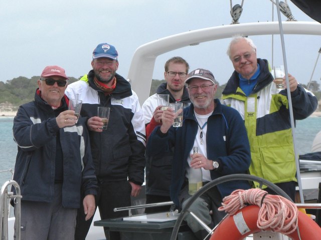 Blaues Band für die Haidinger-Crew