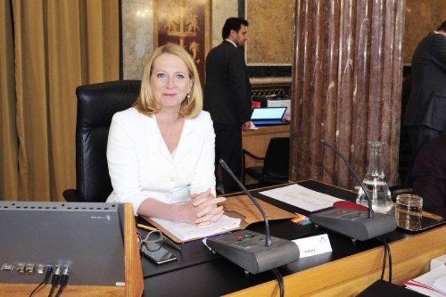 Nationalratspräsidentin Doris Bures (SPÖ) sitzt dem Hypo-U-Ausschuss vor. | Foto: Parlamentsdirektion/Johannes Zinner