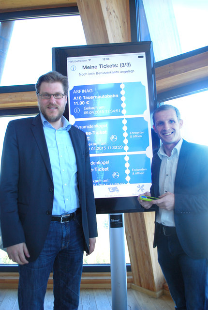 Präsentierten die neue App: Michael Steindl (Liland) und Roland Sint