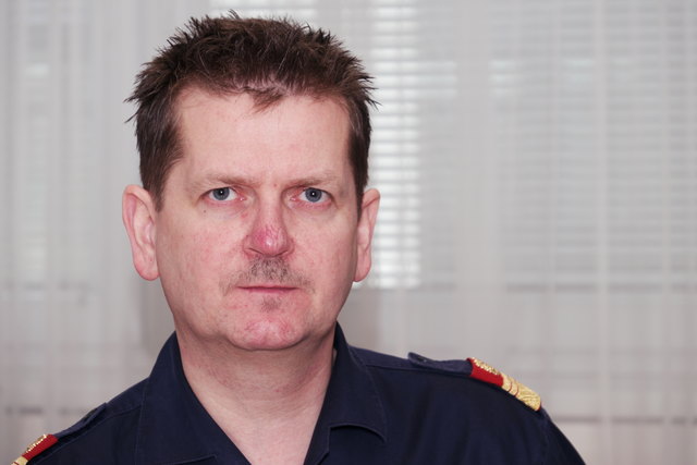 Bezirkspolizeikommandant Johann Neumüller bestätigt den Vorfall bei der Osterhasenparty.