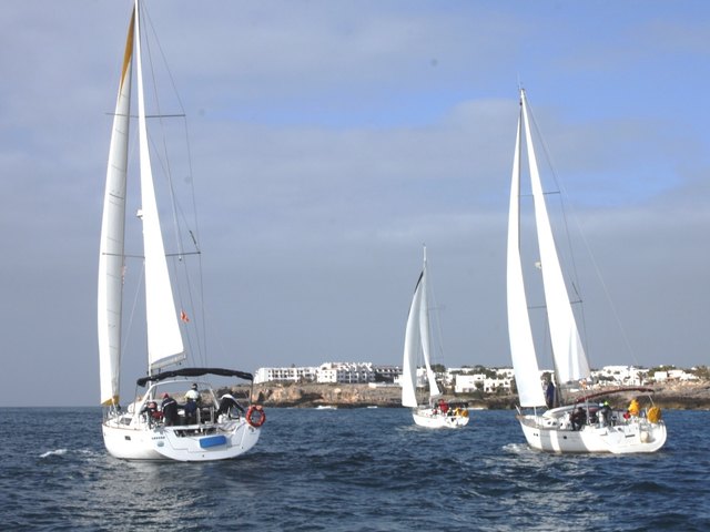 Schöner Wind für flotte Fahrt