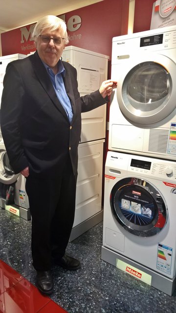 Unternehmer Wolfgang Krejcik: "Ich möchte meine Mitarbeiter entlasten. Waschmaschinen wiegen bis zu 100 Kilogramm."