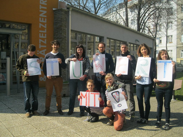 Die StuwertMit!-Initiative möchte das Grätzel mit neuen Ideen und Shops beleben. | Foto: gb 2