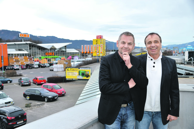 Gemeinsame Anstrengungen zur positiven Entwicklung der Arena Fohnsdorf gesetzt: Bgm. Straner und Arena-Chef Gruber. | Foto: Pfister