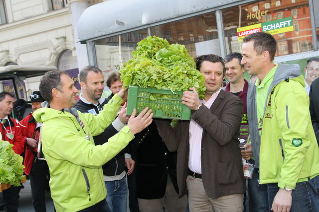 Jetzt hat er den Salat: Christof Widakovich