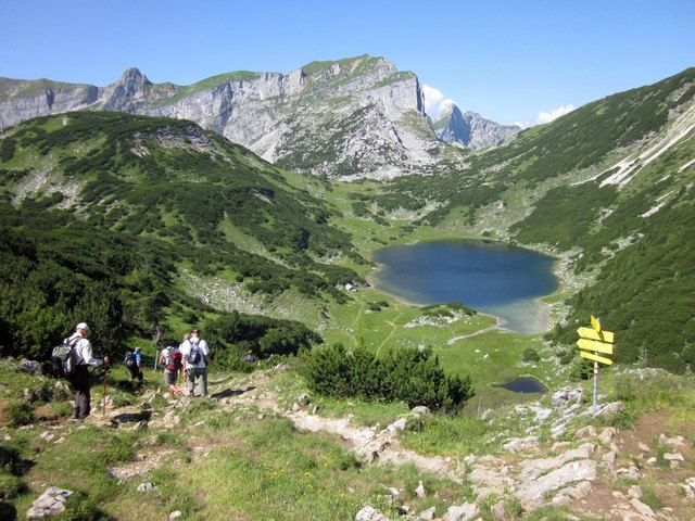 Der Zireiner See Weg erhielt das  „Tiroler Bergwege Gütesiegel“ 2013 bis 2017. | Foto: ZOOM-Tirol