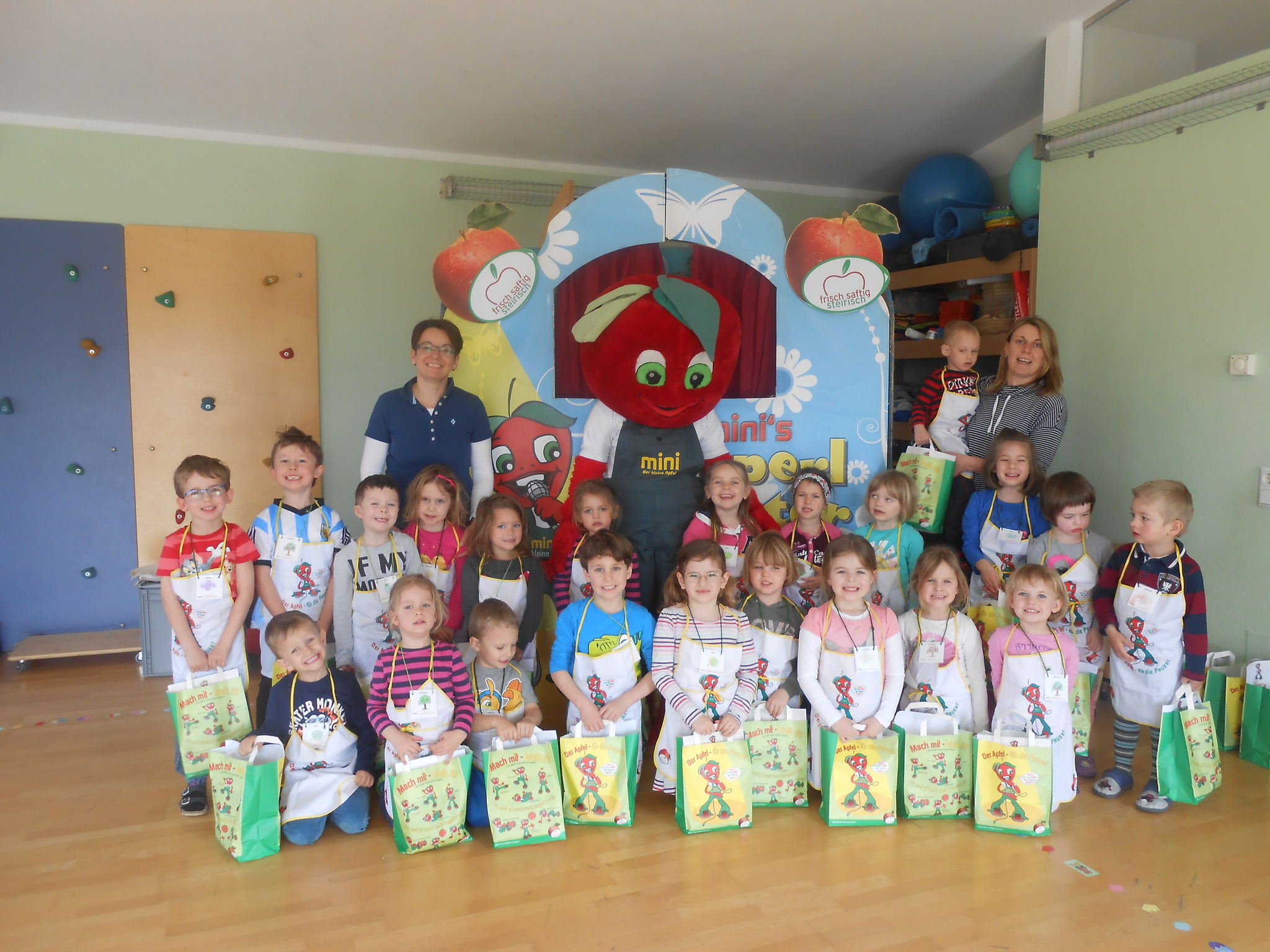 Fit und g'sund im Kindergarten Piccolo in Gralla Leibnitz