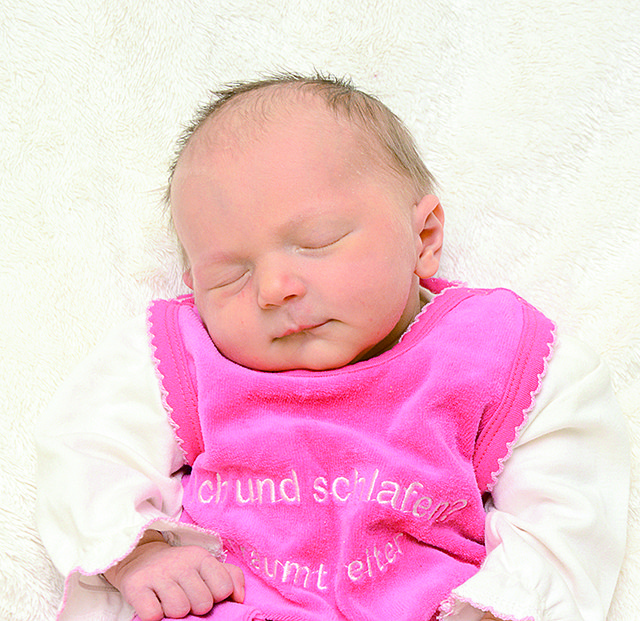 ZOEY MARIE
Eltern: Renate Summer und Andreas Roßmann