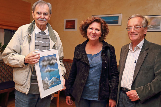 Damir Veble mit Marlis & Gerhard Lepicnik