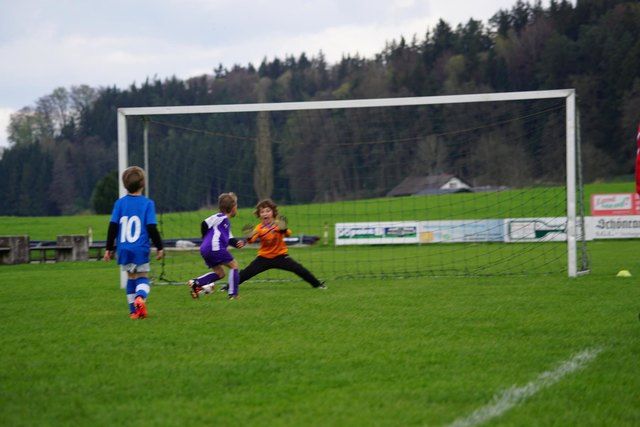 Der hat gepasst! Torschütze Vincent ERLACHER | Foto: Ursula ERLACHER
