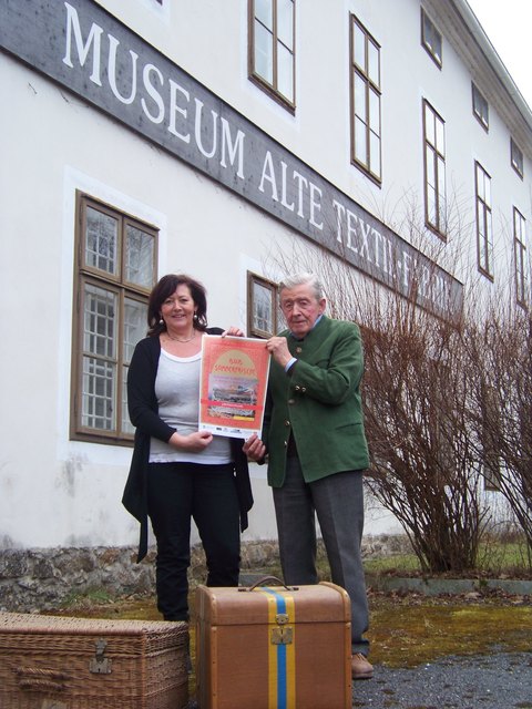Brigitte Temper‐Samhaber und Prof. Albert Hackl kuratierte laden herzlich zur neuen ausstellung in Weitra ein. | Foto: Fotos: ILD