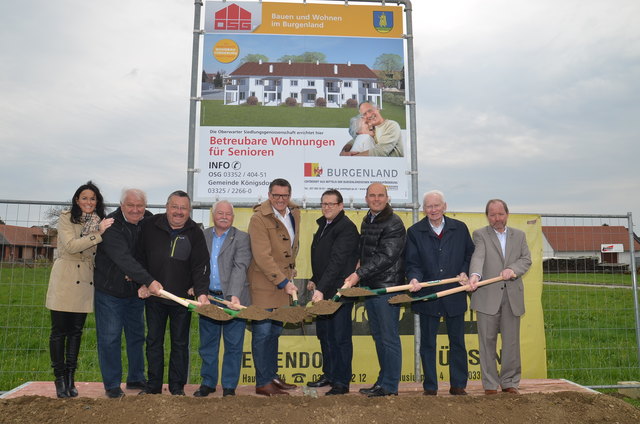 Bau-Auftakt: Neun Kleinwohnungen entstehen in den kommenden Monaten in Königsdorf. | Foto: OSG