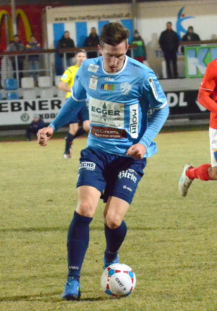 Philipp Lembäcker erzielte den Siegestreffer für den TSV Egger Glas Hartberg. | Foto: KK