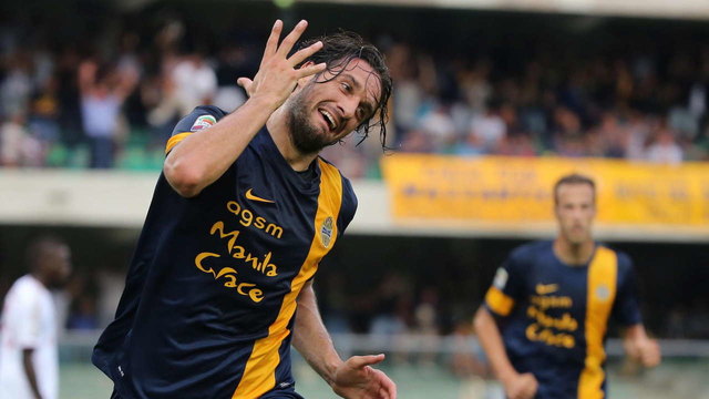 Serie-A-Klub Hellas Verona (mit Luca Toni) denkt nach dem Vorjahres-Camp in Bad Kleinkirchheim wieder an Kärnten | Foto: KK/gialloblu.it