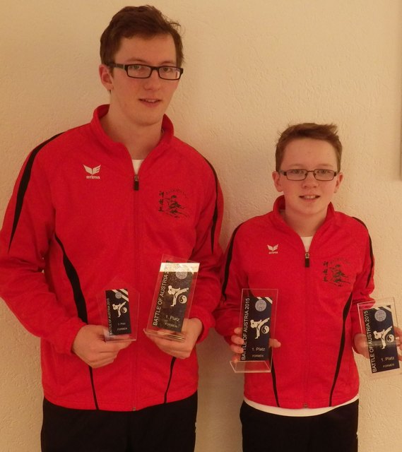 links Holzer Rene rechts Holzer Dominik