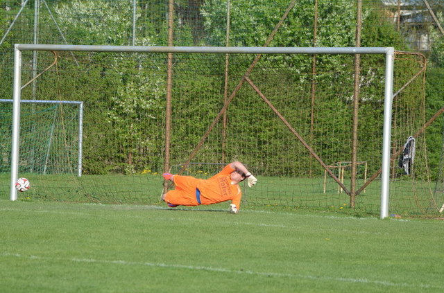 Beim Elfer war für Stubenberg Keeper Philipp Schmallegger nichts zu holen. | Foto: KK