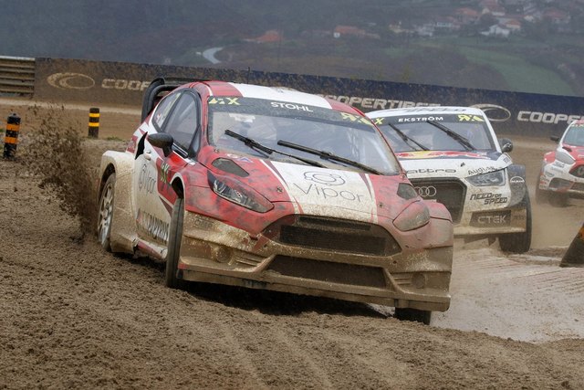 Manfred Stohl vor Mattias Ekström | Foto: colin@mcklein.de