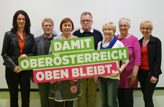 Maria Buchmayr, Gerhard Siegetsleitner, Gabi Igelsböck, Franz Gumpinger, Rosemarie Gumpinger, Veronika Hintermair, Michaela Heinisch.