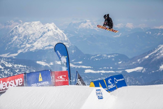 Julian Maschl zeigte mit einem "Frontside Double 1080" den besten Trick des Tages. | Foto: privat