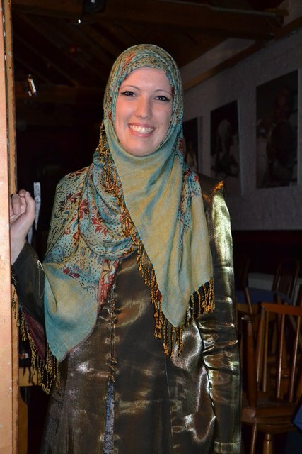 Tamara Albrecht schlüpfte in die Rolle einer Kurdin: "Es hat unheimlich viel Spaß gemacht."