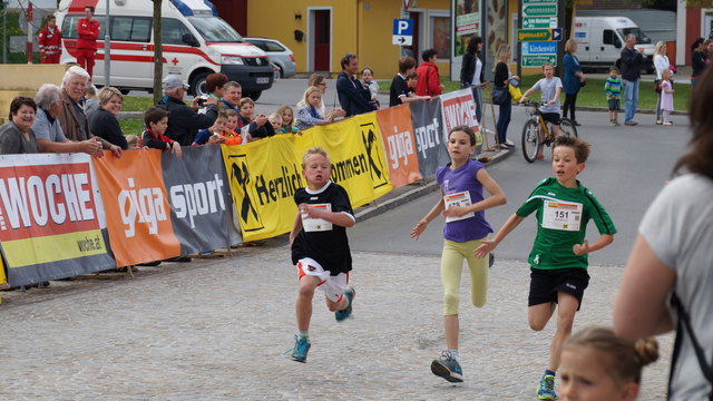 In der Kategorie "Kinder" war eine Distanz von 1,2 Kilometern zu bewältigen.