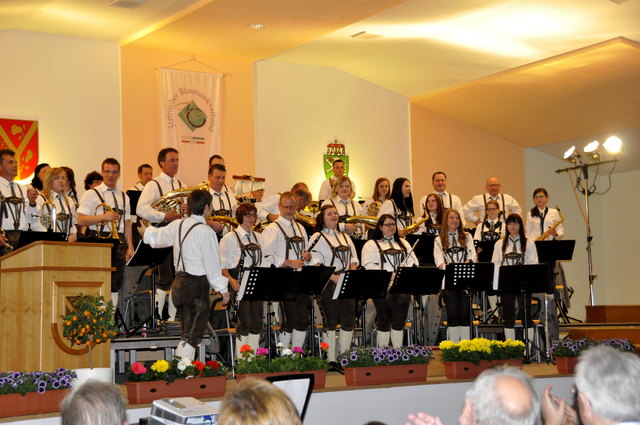 Das Frühlingskonzert in Bierbaum am Auersbach riss zu Begeisterungsstürmen hin.