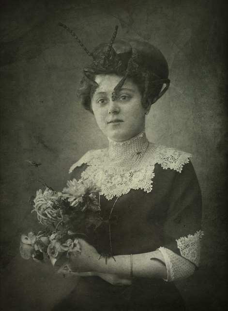 Das Bild "Frau Samsa" ist inspiriert von Franz Kafkas Erzählung "Die Verwandlung". | Foto: delusions.at