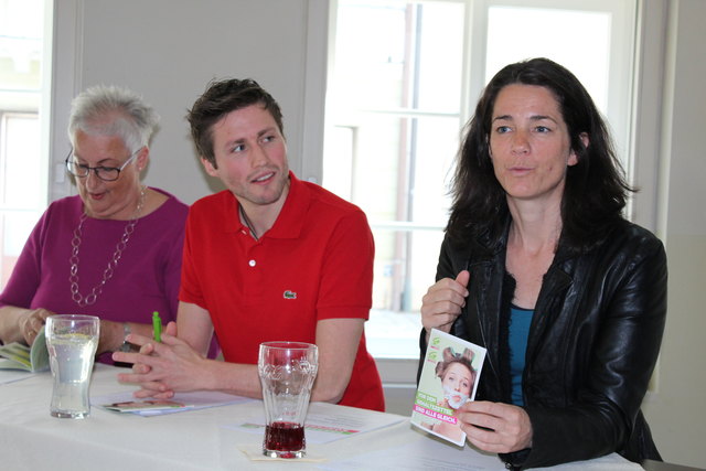 Veronika Hintermair, David Stögmüller und Maria Buchmayr