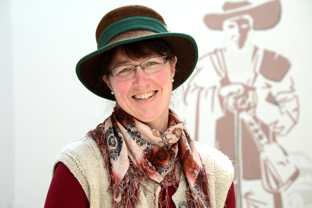 Karina Neuhold, Schafbäurin aus Naas und Obfrau der Weizer Schafbauern.