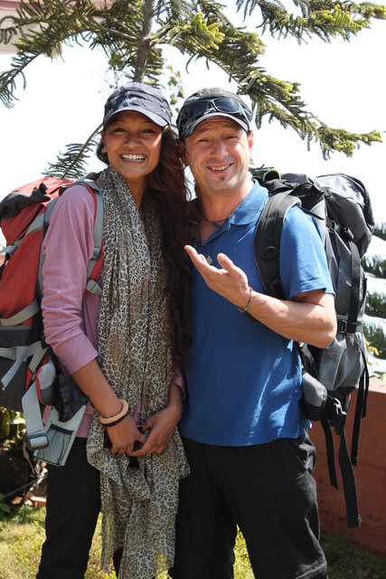 Der Mattseer Thomas Stuppner und seine Frau Usha Basnet-Stuppner | Foto: Friends for Nepal