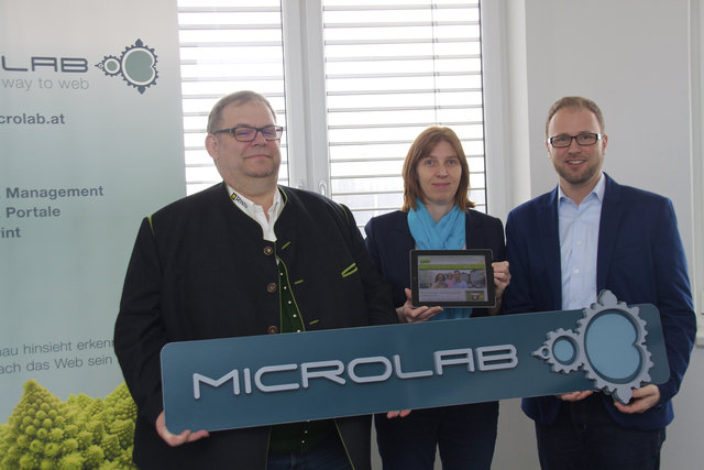 Karl Zuser jun., Gerda Strasser und Stefan Griesmaier. | Foto: Hammerer