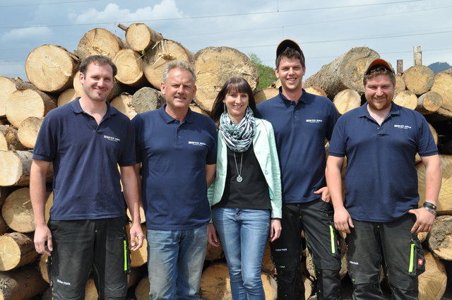 Christoph Biedermann, Klaus Hofer, Christina Hofer, Thomas Hofer und Martin Konday | Foto: Friessnegg