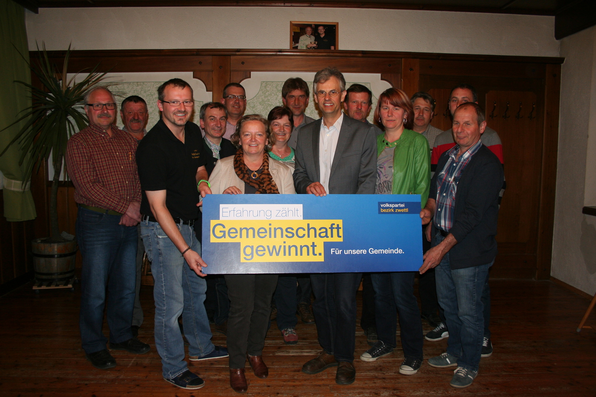 Wolfgang Vogl als Gemeindeparteiobmann bestätigt Zwettl