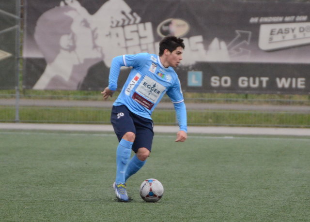 Dominik Frieser erzielte das Siegestor für Egger Glas Hartberg. | Foto: KK