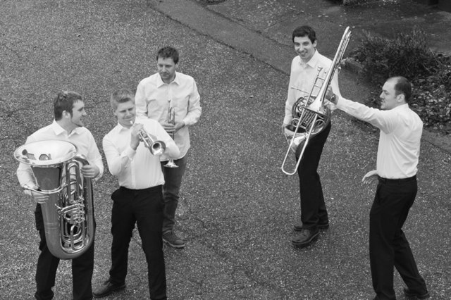 O.brass und konsGeiger cuvée spielen am 8. Mai in Haslach. | Foto: Foto: privat