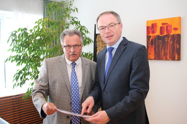 Landtagspräsident Franz Gartner, Landesrat Dr. Stephan Pernkopf (r.) | Foto: Büro LR Pernkopf