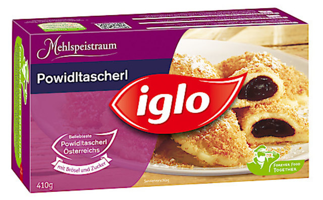 Rückruf Iglo Mehlspeistraum Powidltascherl 410g | Foto: Iglo Austria GmbH